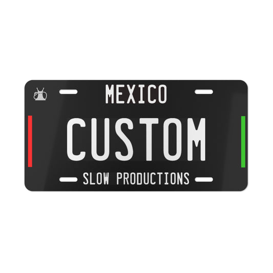slow custom plate