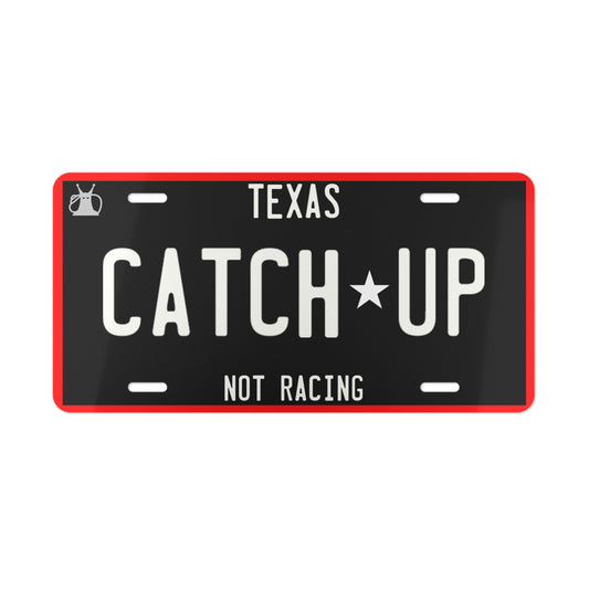 catch up license plate